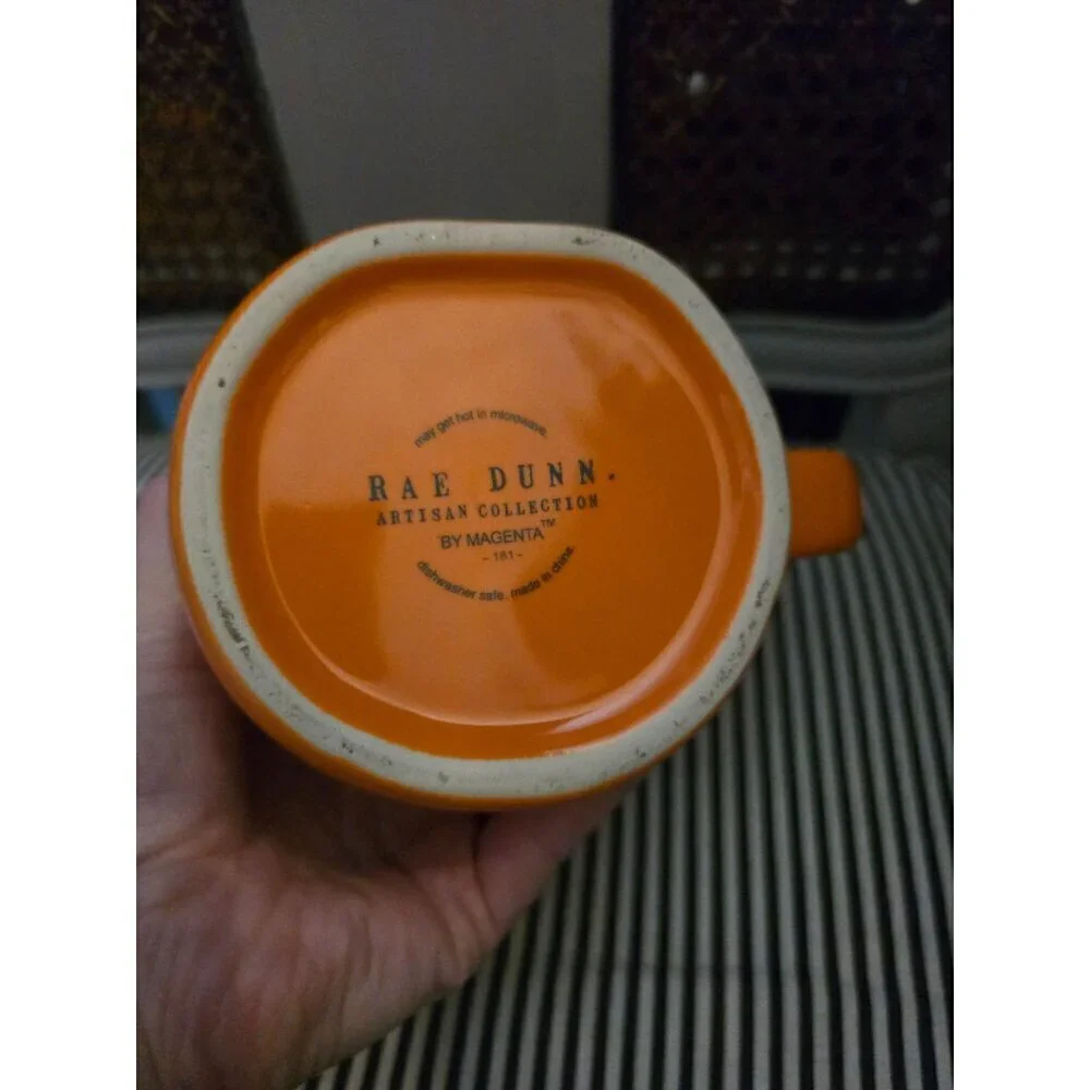 Rae Dunn by Magenta Orange Happy Halloween Coffee Mug